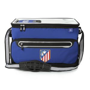 Nevera Plegable Con Top y Mesa para 50 Latas Azul